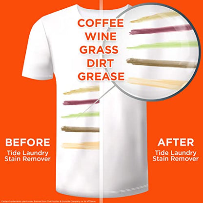 UPDATE DEAD! Tide Laundry Stain Remover with Oxi, Rescue Clothes, Upholstery, Carpet and more from Tough Stains (22 Fl Oz, Pack of 4) Packaging May Vary