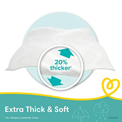 Diapers Size 4, 186 Count and Baby Wipes - Pampers Baby Dry Disposable Baby Diapers, ONE MONTH SUPPLY with Baby Wipes Sensitive 6X Pop-Top Packs, 336 Count (Packaging May Vary)