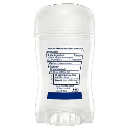 Secret Clinical Strength Antiperspirant Deodorant for Women, Stress Response Clear Gel, 1.6 Oz (Pack of 3)