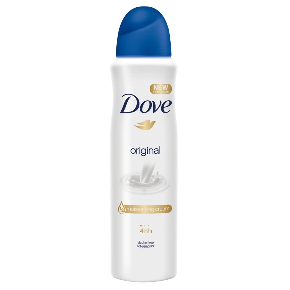 UPDATE: DEAD! Dove Antiperspirant Spray, International Version, 150 ml (Pack of 10) - Mixed within available scents, no more than 2 products of the same scent