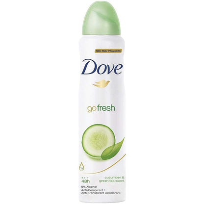 UPDATE: DEAD! Dove Antiperspirant Spray, International Version, 150 ml (Pack of 10) - Mixed within available scents, no more than 2 products of the same scent
