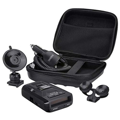Uniden R3 EXTREME LONG RANGE Laser/Radar Detector, Record Shattering Performance, Built-in GPS w/ Mute Memory, Voice Alerts, Red Light & Speed Camera Alerts, Multi-Color OLED Display , Black