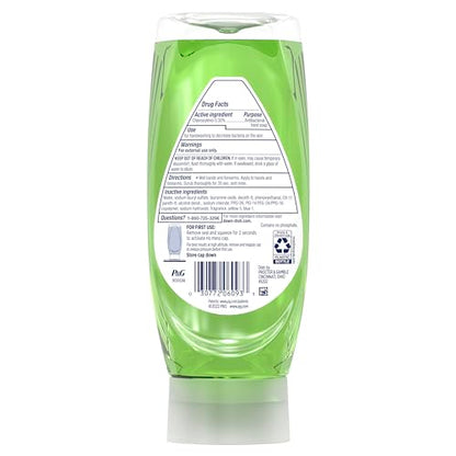 Dawn Antibacterial EZ-Squeeze Dishwashing Liquid Dish Soap,Apple Blossom Scent, (3x22 fl oz)