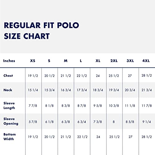Tommy Hilfiger Men's Short Sleeve Cotton Pique Flag Polo in Regular Fit, Bright White, Large