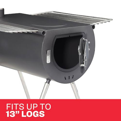 US Stove CCS14 Caribou Backpacker Portable Camp Stove - 14 Inch, Black, Small
