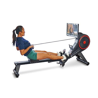 Echelon Row S, + 30-Day Free Echelon Membership, HIIT, Indoor Rowing Machine, 22" Rotating Monitor, Rower for Home Gym, Live and On-Demand Classes, 32 Resistance Levels, Total Body Workout, Low Impact