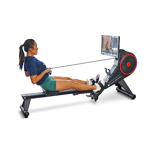 Echelon Row S, + 30-Day Free Echelon Membership, HIIT, Indoor Rowing Machine, 22" Rotating Monitor, Rower for Home Gym, Live and On-Demand Classes, 32 Resistance Levels, Total Body Workout, Low Impact