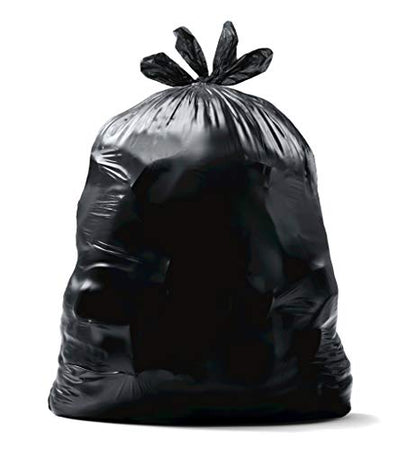 Glad Large Quick-Tie Trash Bags - Extra Strong 30 Gallon Black Trash Bag - 21 Count