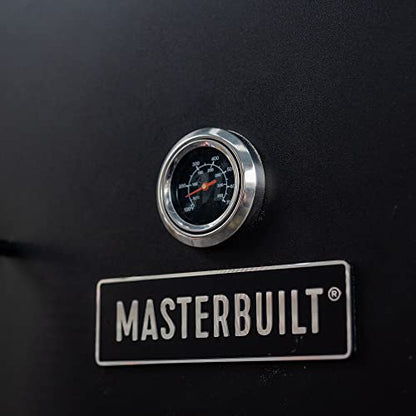 Masterbuilt MB20070210 Analog Electric Smoker with 3 Smoking Racks, 30 inch, Black