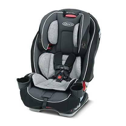 Graco Slimfit 3 in 1 Car Seat -Slim & Comfy Design Saves Space in Your Back Seat, Annabelle, One Size