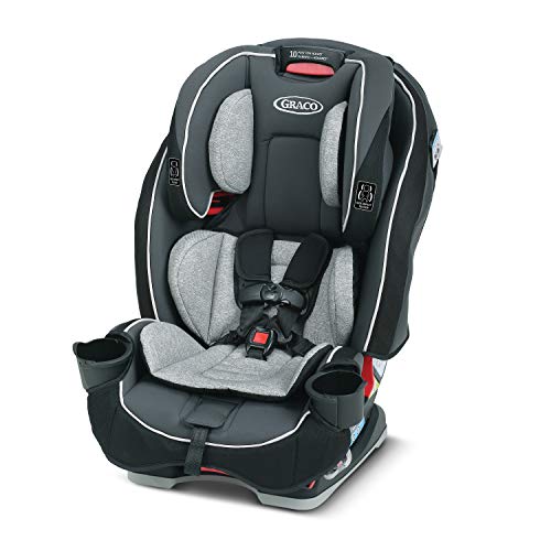 Graco Slimfit 3 in 1 Car Seat -Slim & Comfy Design Saves Space in Your Back Seat, Annabelle, One Size