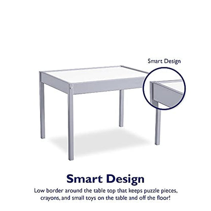 Baby Relax Hunter 3 Piece Kiddy Table and Chair Set, Gray