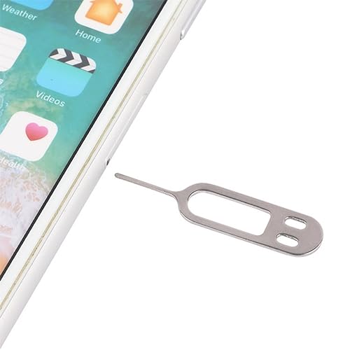 10 Pieces SIM Card Removal Openning Tool Tray Eject Pins Needle Opener Ejector Compatible with All iPhone Apple iPad Samsung Galaxy Cell Phone Smartphone Remover SCT018