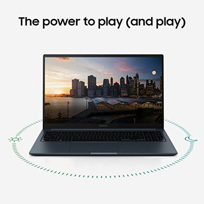 SAMSUNG Electronics Galaxy Book Odyssey Intel Laptop Computer 15.6" LED Screen Intel Core i7 Processor 8GB Memory 512GB SSD Long-Lasting Battery, Mystic Black