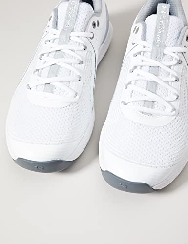 Under Armour Men's Charged Commit Tr 3, White (103)/Mod Gray, 10.5 M US