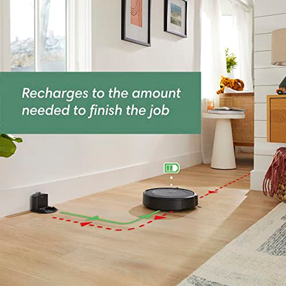iRobot Roomba i4 EVO (4150) Wi-Fi Connected Robot Vacuum – Now Clean by Room with Smart Mapping Compatible with Alexa Ideal for Pet Hair Carpets & Hard Floors, Roomba i4