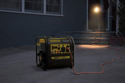 Champion Power Equipment 200954 4250-Watt RV Ready Open Frame Inverter Generator, Quiet Technology
