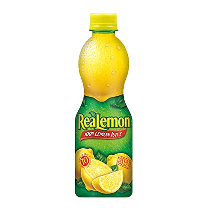 ReaLemon 100 percent Lemon Juice, 15 fl oz bottles (Pack of 12)