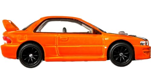 Hot Wheels Car Culture Circuit Legends Vehicles for 3 Kids Years Old & Up, Subaru WRX Sti 22B, Premium Collection of Car Culture 1:64 Scale Vehicles