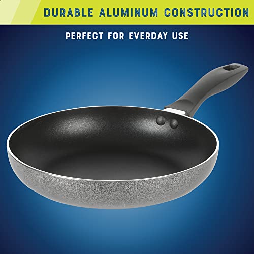 Oster Clairborne 10 Piece Aluminum Cookware Set W/Tools,Black