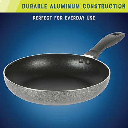 Oster Clairborne 10 Piece Aluminum Cookware Set W/Tools,Black
