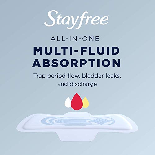 Stayfree Stayfree Ultra Thin Pads, Overnight With Wings, 14 Count (Pack of 8)