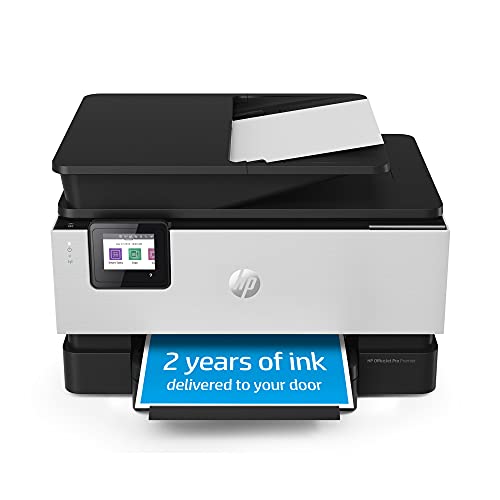 HP OfficeJet Pro Premier All-in-One Wireless Printer - includes 2 Years of Ink Delivered, plus Smart Tasks Smart Office Productivity, Works with Alexa (1KR54A)