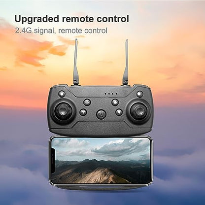2023 FPV Drone with 4K Dual HD Cameras Upgraded Version RC Quadcopter for Adults and Kids, Beginner WiFi RC Drone Live Video, HD RC Plane