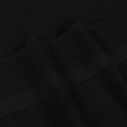 Utopia Towels - Luxurious Jumbo Bath Sheet 2 Piece - 600 GSM 100% Ring Spun Cotton Highly Absorbent and Quick Dry Extra Large Bath Towel - Super Soft Hotel Quality Towel (35 x 70 Inches, Black)