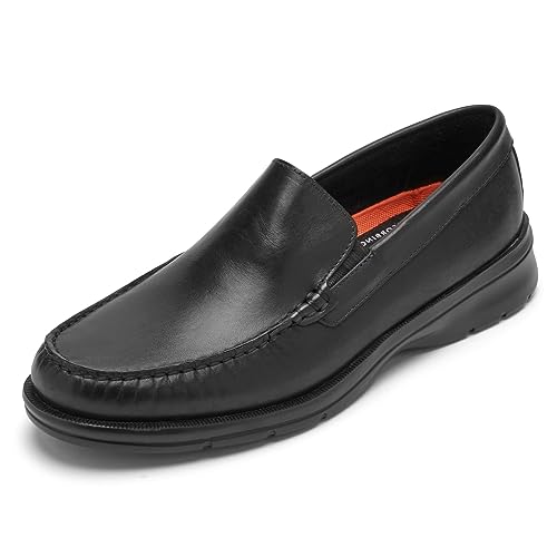 Rockport Men's Palmer Venetian Loafer, Black, 10