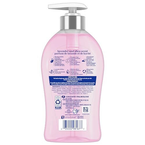 Softsoap Lavender & Shea Scent Liquid Hand Soap, Moisturizing Liquid Hand Soap, 11.25 Ounce, 6 Pack