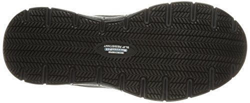 Skechers Men's Flex Advantage Bendon Work Shoe, Black, 10.5