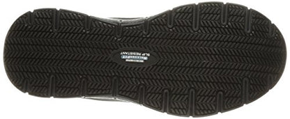 Skechers Men's Flex Advantage Bendon Work Shoe, Black, 10.5