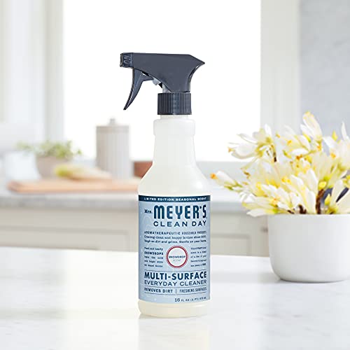 MRS. MEYER’S CLEANDAY All-Purpose Cleaner Spray, Snowdrop, 16 fl. oz ...