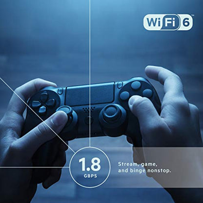 Linksys Mesh Wifi 6 Router, Dual-Band, 1,700 Sq. ft Coverage, 25+ Devices, Speeds up to (AX1800) 1.8Gbps - MR7350