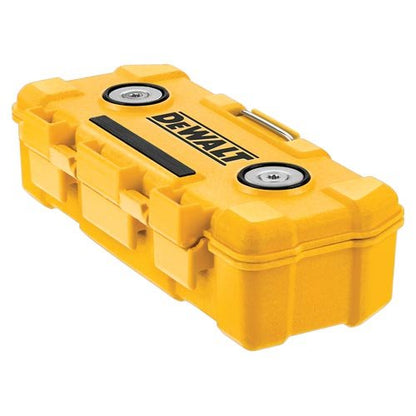 DEWALT Impact Driver Bit Set, Impact-Resistant Magnetic Case, 15-Piece Carbide Tipped Bits, Built-In Hooks for Easy Hanging (DWMTC15)