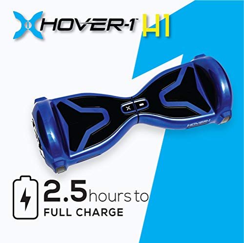Hover-1 H1 Hoverboard Electric Scooter, Blue, Small/6.5"