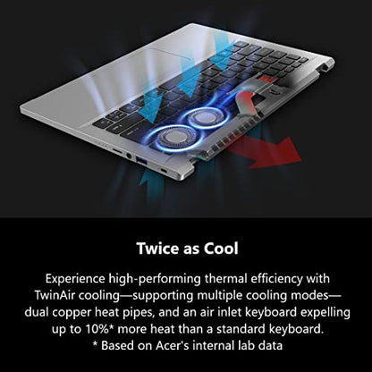 Acer Swift Go 16 Thin & Light Laptop | 16" 1920 x 1200 100% sRGB 400nit Display | Intel Core i5-1335U | Intel Iris Xe Graphics | 8GB LPDDR5 | 512GB Gen 4 SSD | Intel WiFi 6E AX211 | SFG16-71-52SD