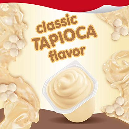 Snack Pack Tapioca Pudding, 4 Count Pudding Cups (12 Pack)