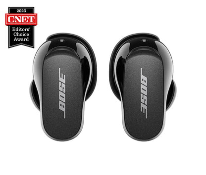 NEW Bose QuietComfort Earbuds II, Wireless, Bluetooth, World’s Best Noise Cancelling In-Ear Headphones with Personalized Noise Cancellation & Sound, Triple Black