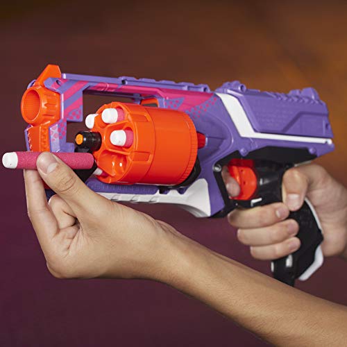 NERF Elite Strongarm, Rotating Barrel, Slam Fire, 6 Darts (Amazon Exclusive)