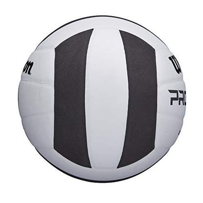 WILSON Pro Tour Indoor Volleyball - Black/White 25.59in - 26.38"