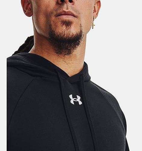 Under Armour Men's Standard Rival Fleece Hoodie, (426) Varsity Blue / / White, Medium