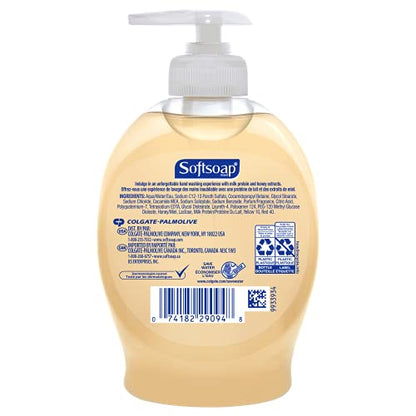 Softsoap Naturals Moisturizing Liquid Hand Soap, Milk & Honey - 7.5 fl oz