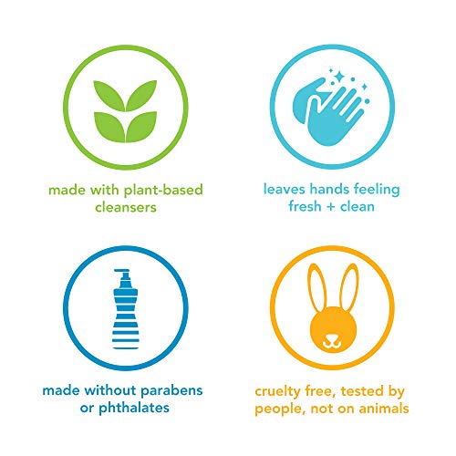 Method Foaming Hand Soap, Lemon Mint, Biodegradable Formula, 10 fl oz (Pack of 3)