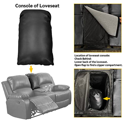 Beverly Fine Furniture 3 Piece Cades Bonded Leather, Black