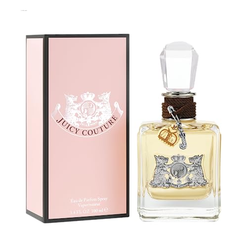 Juicy Couture Eau De Parfum, Women's Perfume with Notes of Passion Fruit, Princess Lili & Patchouli - Fruity & Floral Perfume for Women, EDP Spray, 3.4 Fl Oz
