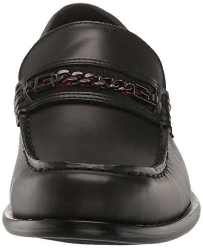 GUESS Men's CAMOX Loafer, Black 001, 7.5