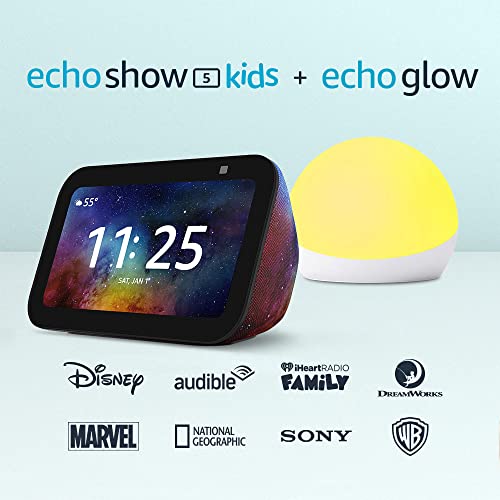 All-new Echo Show 5 (3rd Gen) Kids with Echo Glow