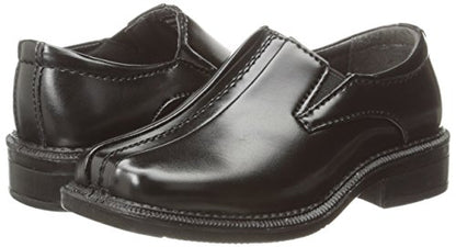 Deer Stags boys Wings Slip-on Loafer, Black, 10 M US Big Kid